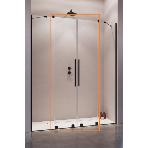 Душові двері Furo Black DWD 413 RADAWAY1