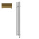 Рушникосушка Rolo Hanger E 1200x150 Ral Halo WLROW120015KHALE8ORXMX0 Terma1