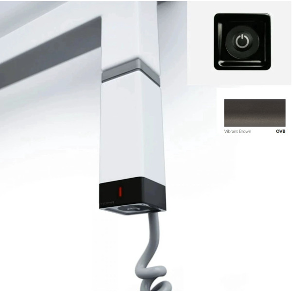 ТЕН прихованого монтажу One K 600W Ral Vibrant Brown Terma1