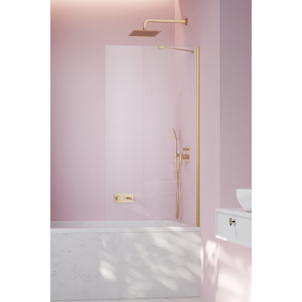 Шторка для ванни Idea Brushed Gold PNJ II 90 RADAWAY1