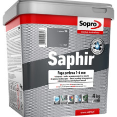 Затирка для швів Sopro Saphir 9523 антрацит №66 (4 кг)1