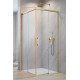 Душова кабіна (половина) Idea 6 Brushed Gold KDD 90 ліва RADAWAY1