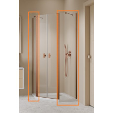 Комплект бокових стінок Nes 6 Brushed Copper PTD 90 RADAWAY1