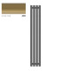 Рушникосушка Rolo Hanger 1200x205 Ral Anodic Gold WGROW120020KAGOSX Terma1