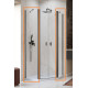 Комплект бокових стінок Nes 6 Brushed GunMetal PTD 90 RADAWAY1