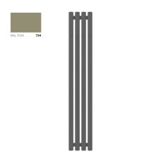 Рушникосушка Rolo Hanger 1200x205 Ral 7034 WGROW120020K734SX Terma1