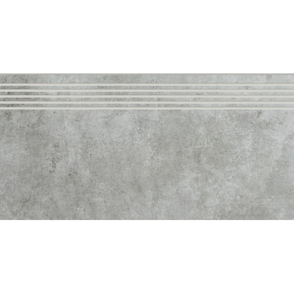 Сходинка пряма різана Scratch Grys MAT 29,8x59,8 код 6241 Ceramika Paradyz1