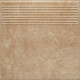 Сходинка пряма Ilario Beige 30x30 код 4832 Ceramika Paradyz1