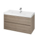 Шафка під умивальник CREA 100 Oak FZZW1008791564 Cersanit1