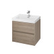 Шафка під умивальник CREA 60 Oak (FZZW1008761564) Cersanit1