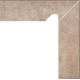 Цоколь правий Scandiano Ochra 2х-елементний 81x300x11 Paradyz1