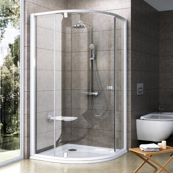 Душова кабіна напівкругла PIVOT PSKK3-90 Transparent, (37677101Z1) RAVAK1