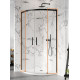 Комплект бокових стінок Idea Black PDD 120L80R, RADAWAY1