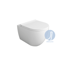 Унітаз підвісний Vignoni XS Rimless VI28-F85 Glossy White SIMAS1