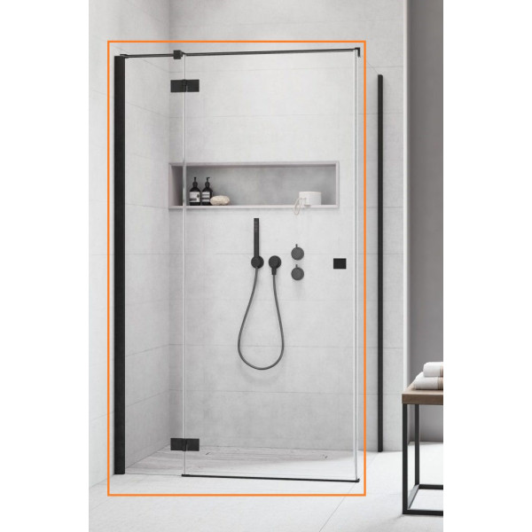 Душові двері Essenza New Black KDJ 90 ліві, RADAWAY1