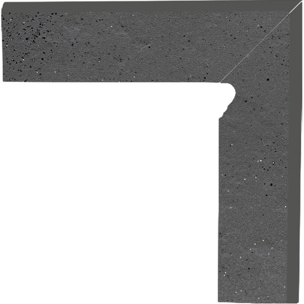 Цоколь правий Semir Grafit 2х-елементний 81x300x11 Paradyz1