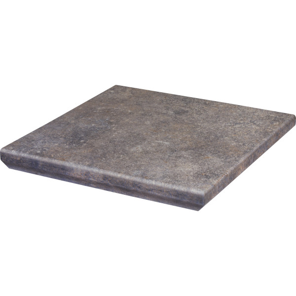 Сходинка з капіносом кутова Viano Grys 33x33 код 1312 Ceramika Paradyz1