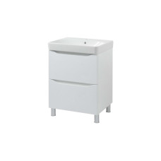 Шафка з умивальником 60 Smile Square White matt SM-60 НБ+500.229.01.1 Air-Line1