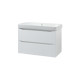 Шафка з умивальником 75 Smile Square White matt SM-75 ПБ+500.249.01.1 Air-Line1