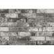 Камінь фасадний Piatto Antracyt 7,4x30x0,9 код 1405 Cerrad1