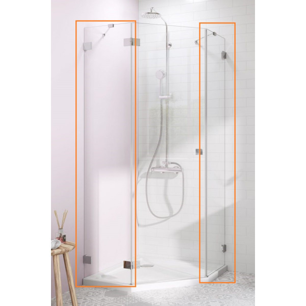 Комплект бокових стінок Essenza Pro PTJ 100 Z x 100 S, RADAWAY1