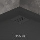 Решітка для піддона Kyntos Grid Black (HKA-54), RADAWAY1