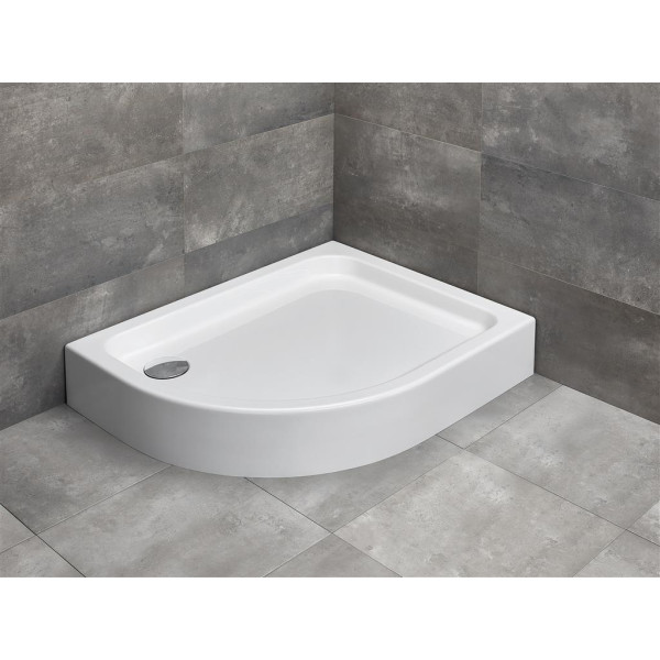 Душовий піддон Laros E Compact 100x80 см правий, RADAWAY1