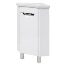 Тумба Кутова 40*40 з умив (Вр. Р, Права)1