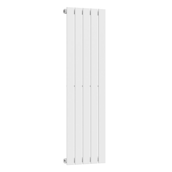Вертикальный радиатор Largo 376х1200-5, anticor, белый3