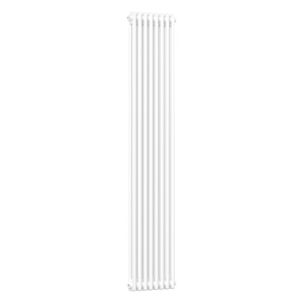 Вертикальный радиатор Calidum 2-8 380х1800, anticor, белый3