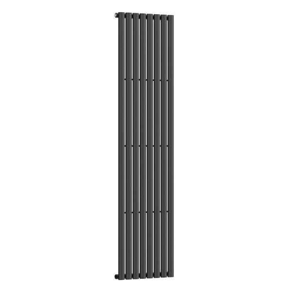 Вертикальный радиатор Ellipse 480х1800-8, anticor, черный муар3
