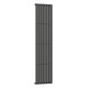 Вертикальный радиатор Ellipse 480х1800-8, anticor, черный муар2