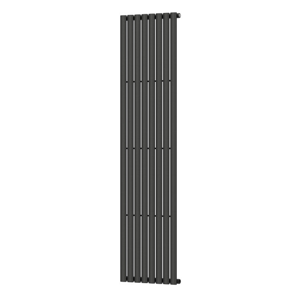 Вертикальный радиатор Ellipse 480х1800-8, anticor, черный муар4