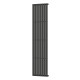 Вертикальный радиатор Ellipse 480х1800-8, anticor, черный муар3
