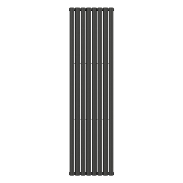 Вертикальный радиатор Ellipse Double 480х1800-8, anticor, черный муар1