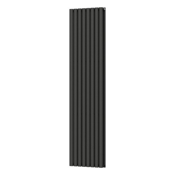 Вертикальный радиатор Ellipse Double 480х1800-8, anticor, черный муар4