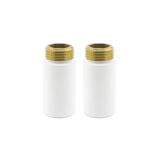 Удлинитель ВЗ (M22" x 1/2") 40 mm, белый (2 шт)1