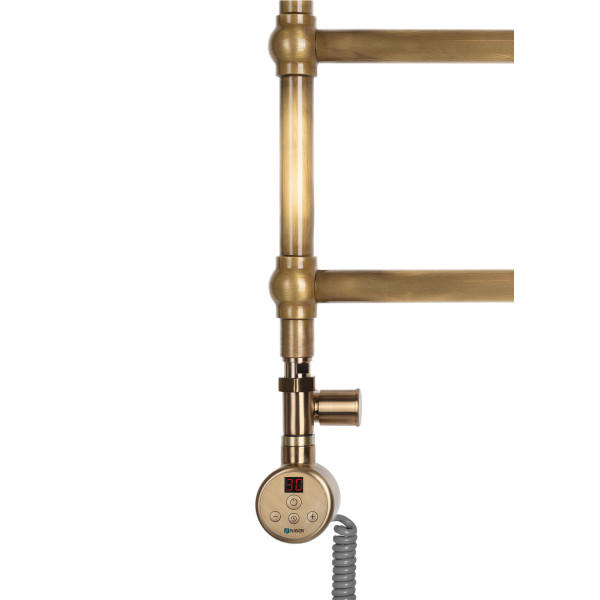 Кран угловой под ТЭН 1/2"х1/2", бронза, 2шт.4