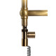 Кран угловой под ТЭН 1/2"х1/2", бронза, 2шт.4
