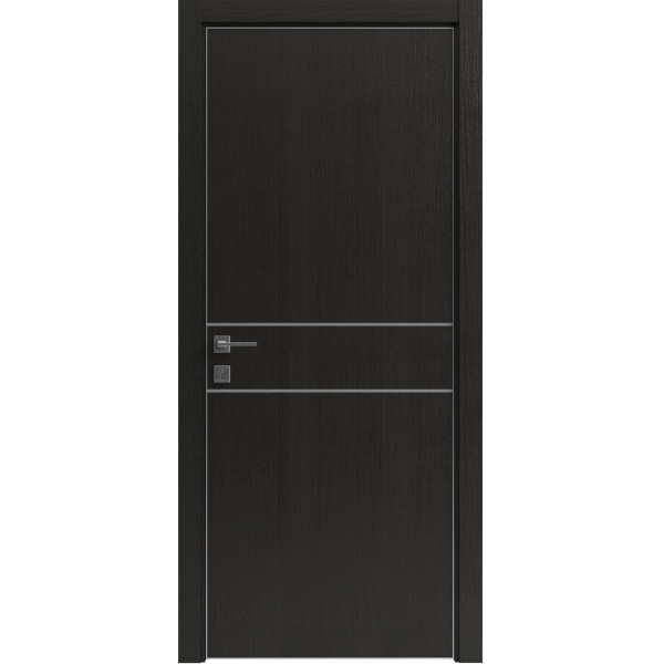 Межкомнатная дверь Modern Flat-01 INSIDE контур Alum8
