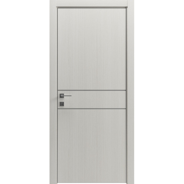 Межкомнатная дверь Modern Flat-01 INSIDE контур Alum15