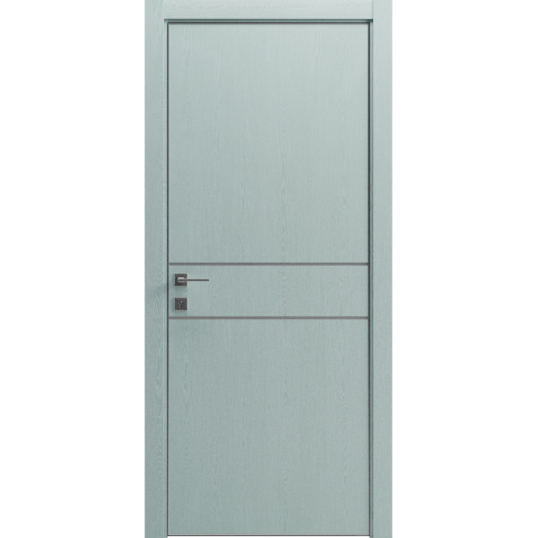 Межкомнатная дверь Modern Flat-01 INSIDE контур Alum5