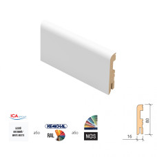 Плинтус Basic R8 2000x80x16 Акрил1