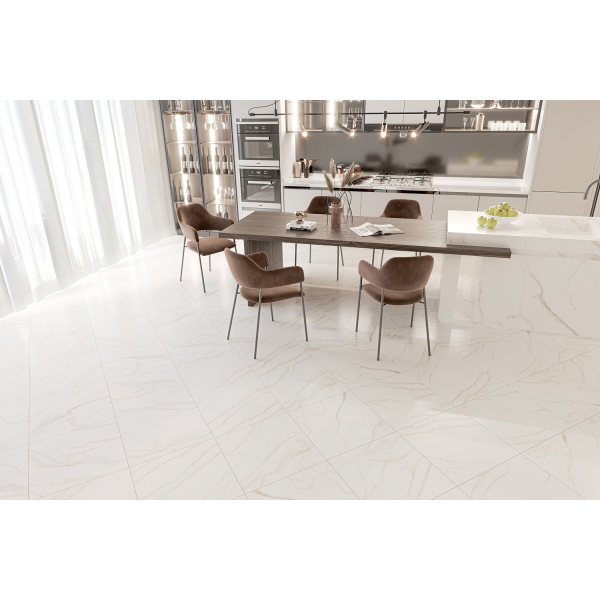 Керамогранит TEO Ceramics Amigo Gold F P NR Satin 47*47*0,8 см белый3