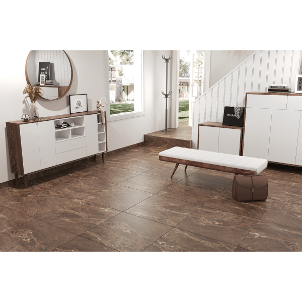 Керамогранит TEO Ceramics Andorra brown F NR Mat 47*47*0,8 см коричневый3