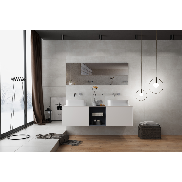 Керамограніт TEO Ceramics Art Grey F P R Mat 60*120 см сірий3