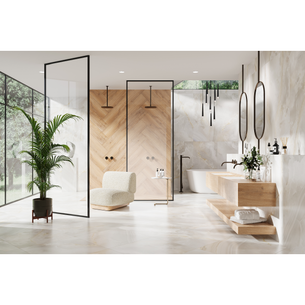 Керамогранит TEO Ceramics Charisma Cream F P Rec Sumat 60*60 см кремовый4