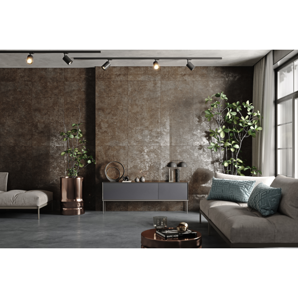 Керамогранит TEO Ceramics Iron Rust F P R Semi Lappato 60*60 см коричневый3