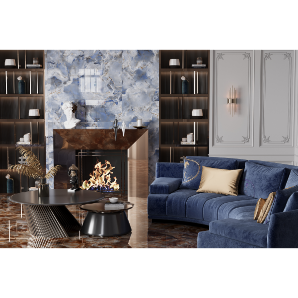 Керамогранит TEO Ceramics Itaka Cobalt Full Lappato F P Rec 60*120 см голубой3