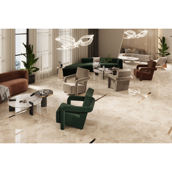Керамогранит TEO Ceramics Itaka Cream Full Lappato F P Rec 60*60 см кремовый7